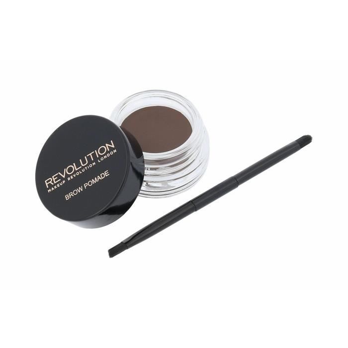 Revolution Brow Pommade Brun Foncé