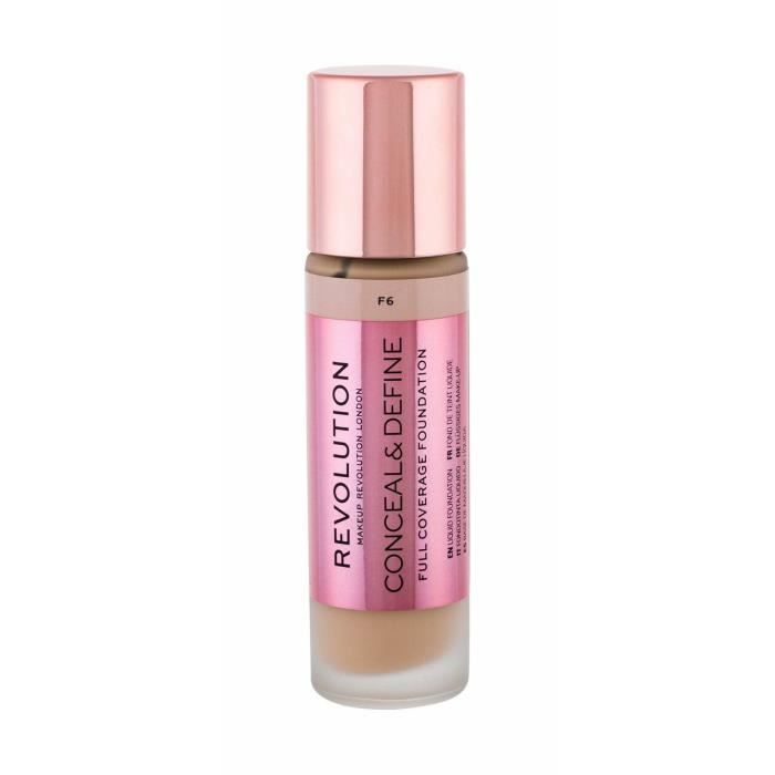 Makeup Revolution London 23ml Dissimuler Et Définir, F6, Maquillage