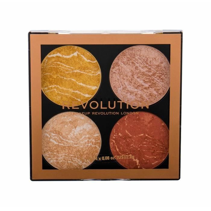 Makeup Revolution London .8g Cheek Kit, Make It Count, Azurant