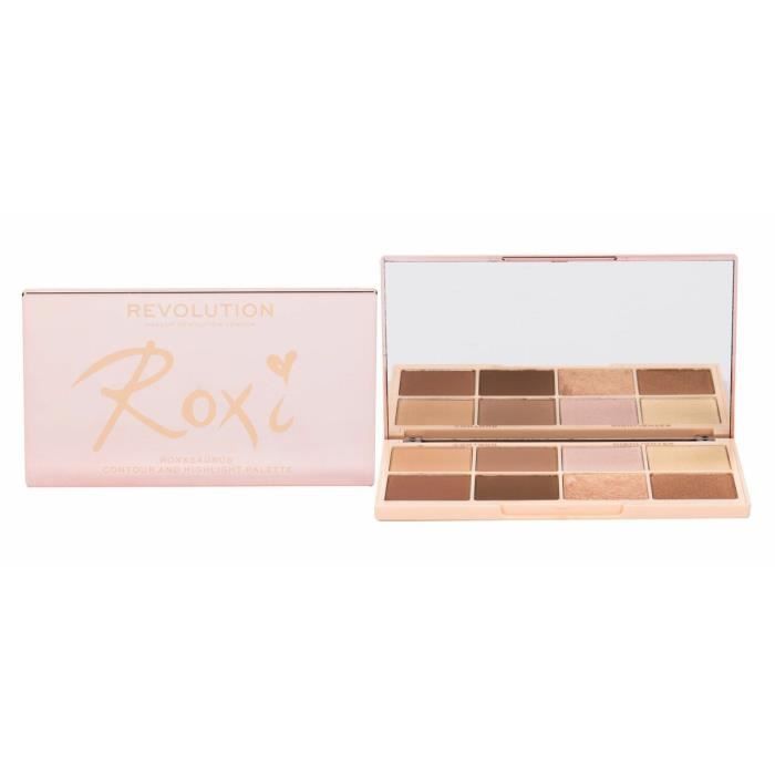 Makeup Revolution London 20g Roxxsaurus Highlight & Contour, Cassette Décorative