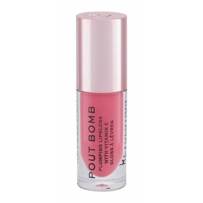Makeup Revolution London 4.6 Ml Pout Bomb, Peachy, Brillant À Lèvres