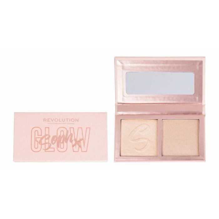 Makeup Revolution London Duo Surligneur Pour Le Visage Soph x 9g, Biscuits Et Crème,