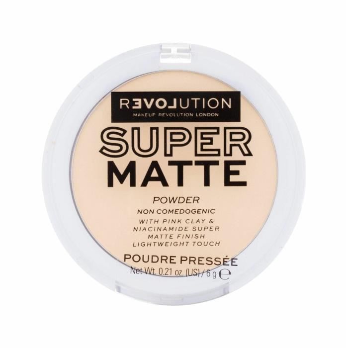 Revolution Relove 6g Poudre Super Mate, Translucide,