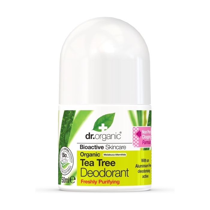 Dr. Organic DRC09001 - DEODORANT - Dr Organic Tea Tree Déodorant 50 ml