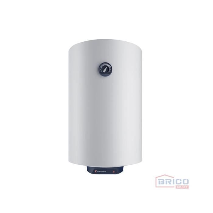 Chauffe-eau électrique - CHAFFOTEAUX - 50L - Vertical - Anode Magnésium - 148 cm de hauteur