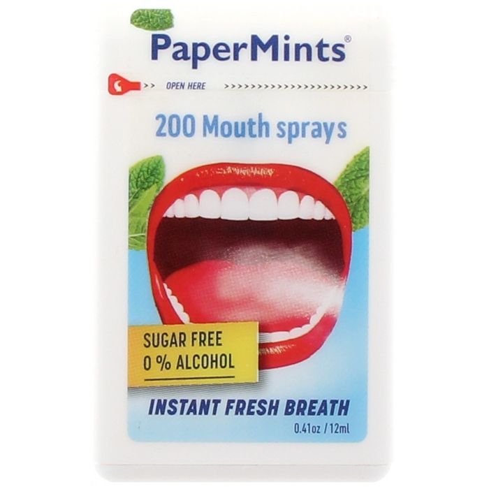 PaperMints Instant Fresh Breath Spray Rafraîchisseur d'Haleine 12ml