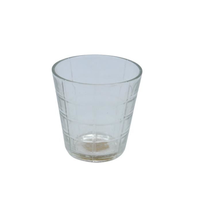 BOUGEOIRE STICK EN VERRE TRANSPARENT