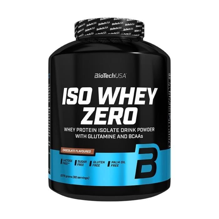 BioTechUSA+Iso Whey Zero, noix de coco 2270 g