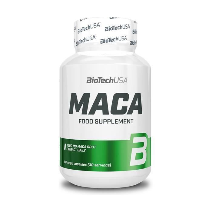 Maca BioTech USA - Maca - 60 Gélules