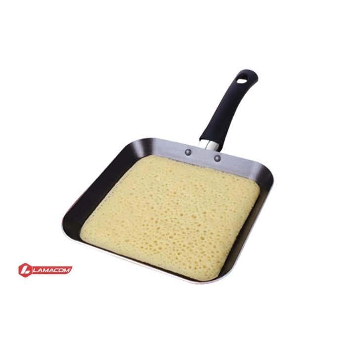 CREPIERE CARRE A-ADH 18 CM