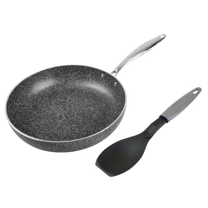 POELE MOULATYGRANITE Ø26M.INOX