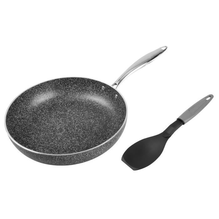 POELE MOULATYGRANITE Ø30M.INOX