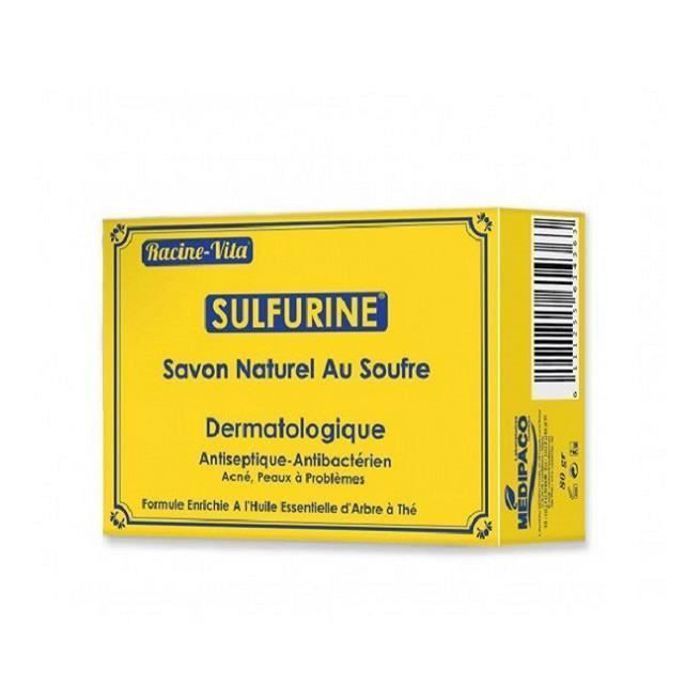 Racine Vita-Savon au Soufre-Sans Parabène-80 g