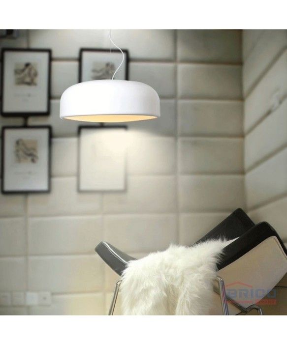 SUSPENSION OLIVIA BLANCHE 480X230 MM E27*5
