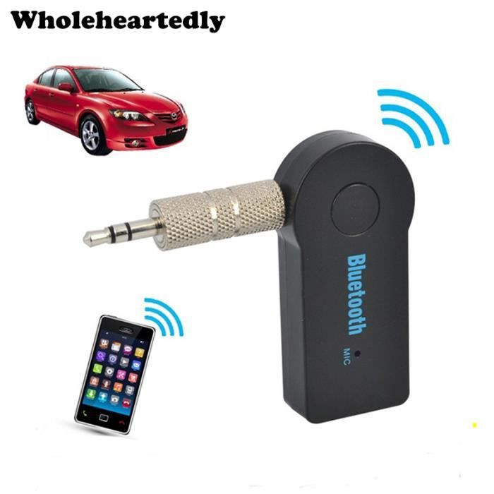 Aux Audio Bluetooth récepteur stéréo Aptx 3.5mm Jack adaptateur sans fil pour casque haut parleur voiture musique mains libres avec