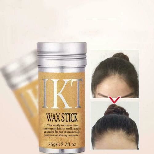 Pommade capillaire - IKT - WAX STICK - 75 g - Tenue flexible - Sans parabène