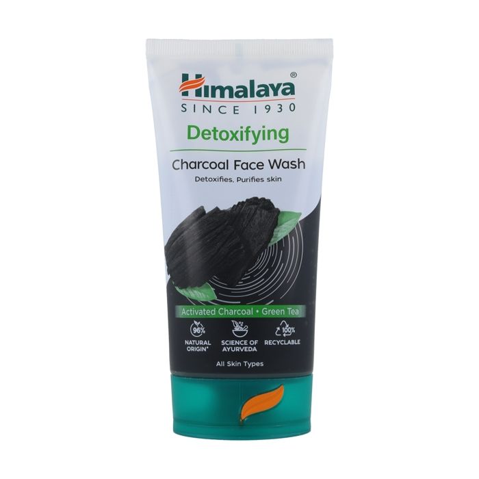 HIMALAYA HERBALS - Nettoyant visage détox au charbon 150 ml