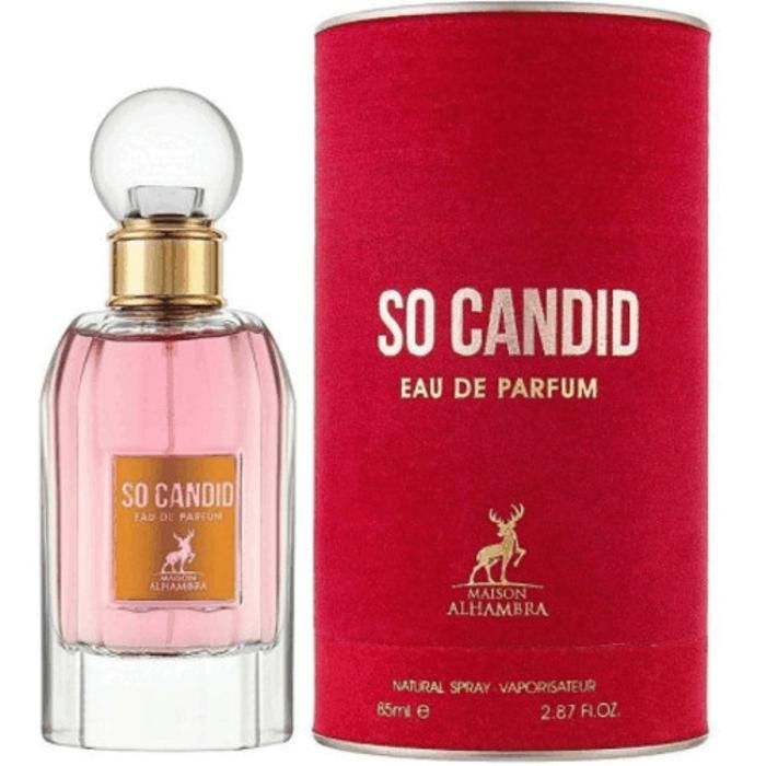 Eau de Parfum - Maison Alhambra - So Candid - 85ml - Floral - Femme