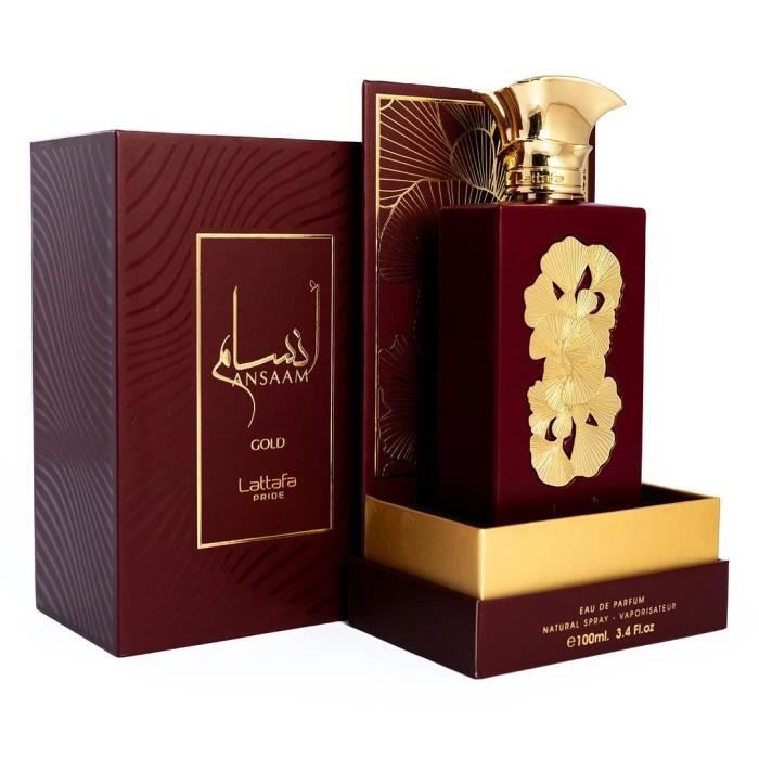 Parfum ANSAAM GOLD Eau de Parfum 100 ML LATTAFA PRIDE