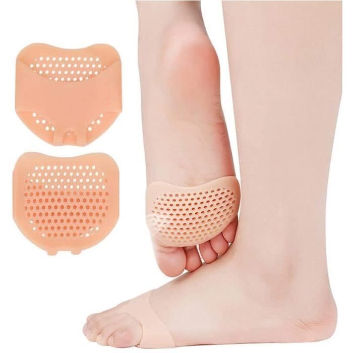 Coussinets Metatarsiens, Coussinet Plantaire Gel (10 PCS)Coussin Gel Pieds, Respirants et Confortable,Pour Homme et Femme