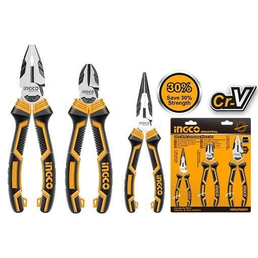 Set de 3 pinces haute performance - HKHLPS2831 - INGCO