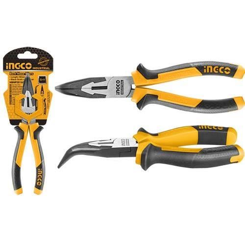 Pince à bec coudé 160mm - HBNP28168 - INGCO