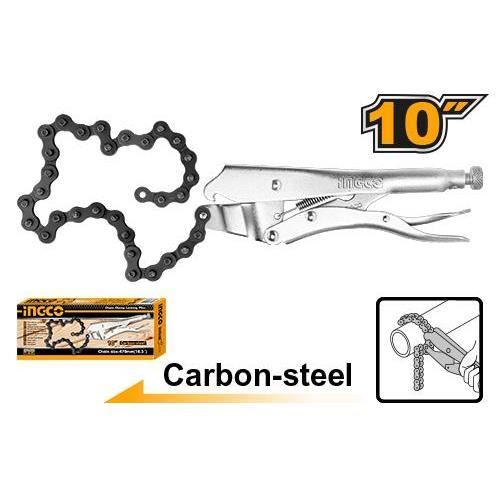 Pince à chaîne 250mm 10'' - HCLP0210 - INGCO