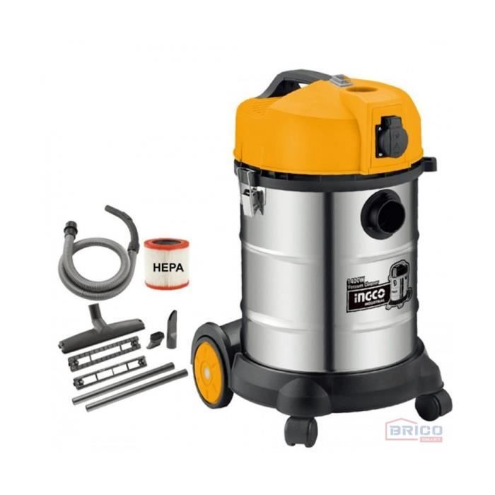 Aspirateur professionnel 1400W 30L