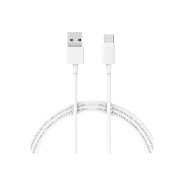 Xiaomi Mi USB-C Cable 1m, 1 m, USB A, USB C, USB 2.0, Blanc