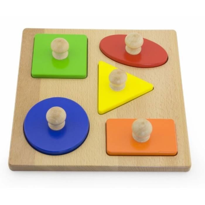 Viga Toys forme puzzle forme 5 pièces
