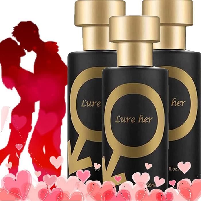 Eau de Cologne - Lure Her - 2023 - Parfum aux phéromones - Pour hommes - 3 pièces