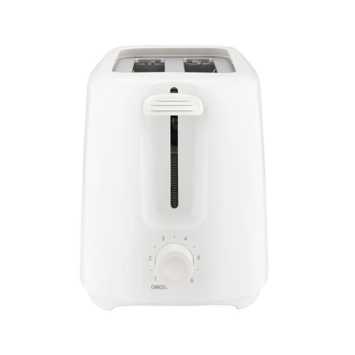 GRILLE PAIN BLANC 2 FENTES DECAKILA 800W