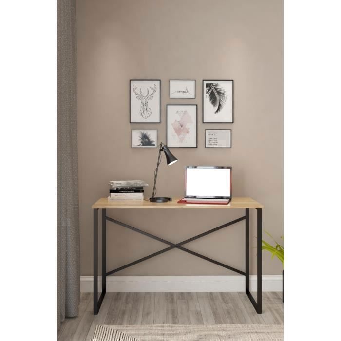 VICTOR - BUREAU STRUCTURE METAL 60X90X72 - REF P79