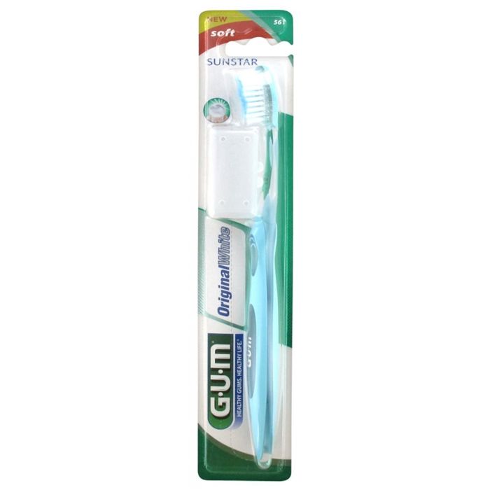 Gum Brosse à Dents Original White Compacte Souple