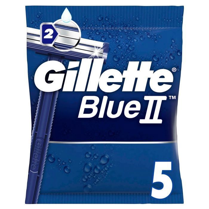 Gillette Blue II Rasoirs Jetables (5 unités)