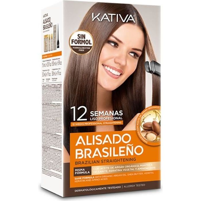 KATIVA - KIT DE LISSAGE BRÉSILIEN PROFESSIONNEL Set 6 Pieces