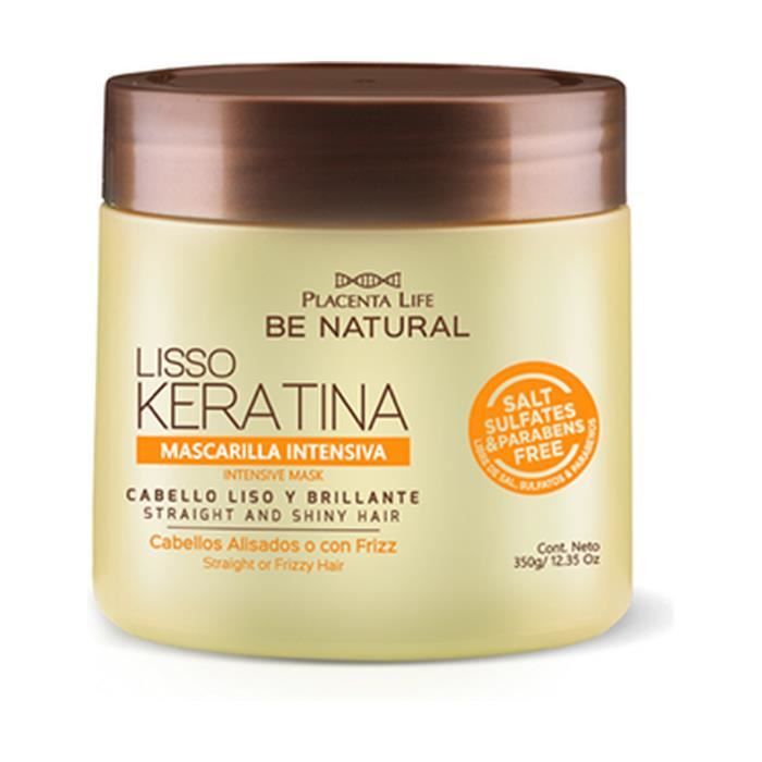 Be Natural+LISSO KERATINA Mascarilla 350 g de crème