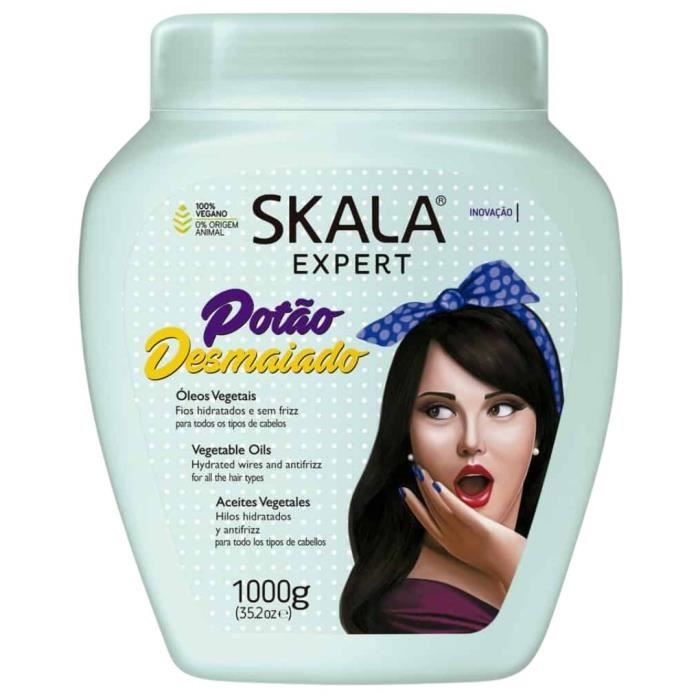 Crème de soin capillaire anti-frisottis  - SKALA - Potao Desmaiado - 1000g