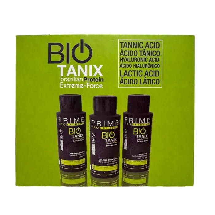 Kit Lissage Au Tanin Bio Tanix Prime 3 X 100 Ml
