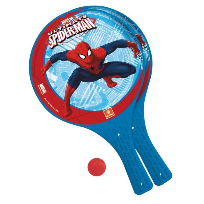 Jeux de sport - MONDO - SPIDERMAN 2 - Raquettes de plage - Pour enfants de 3 ans et plus