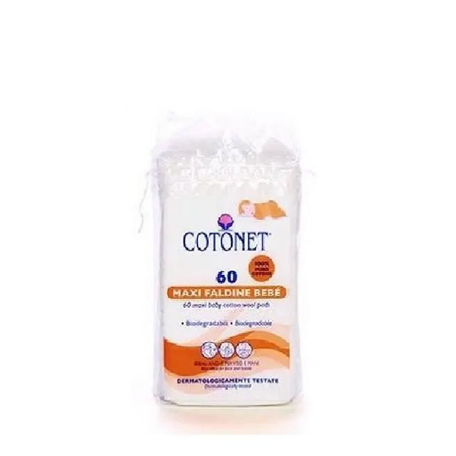 cotonet coton maxi carres bebe 60 pieces