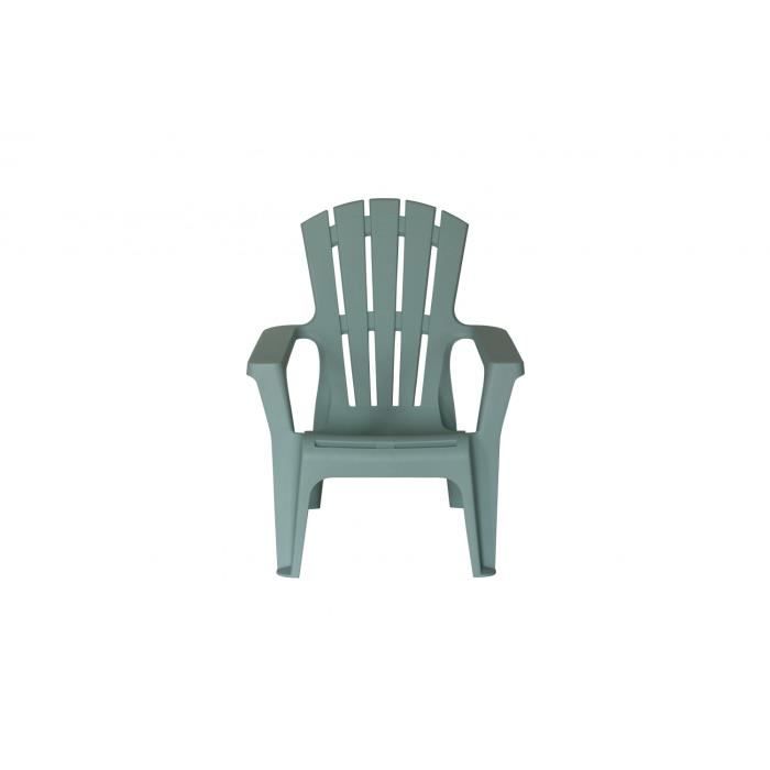 Fauteuil bas en résine Adirondack anthracite