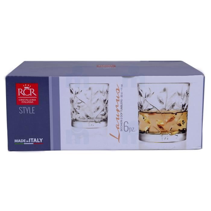 Verre à double old fashioned Laurus 33cl 6pcs   RCR