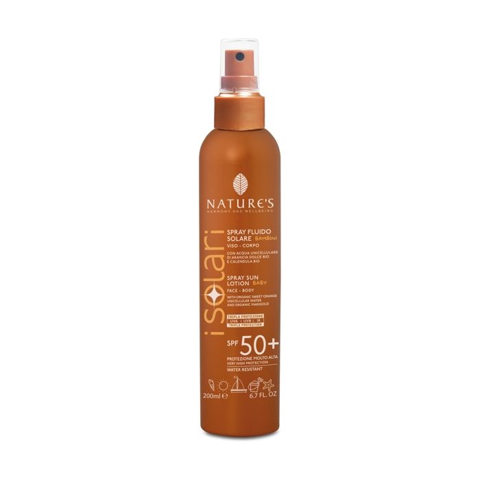 Nature's+Spray de fluide solaire pour enfants SPF50 + 200 ml