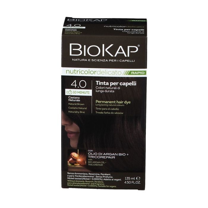 BIOKAP - Delicato RAPID 4.0 Châtain naturel 135 ml