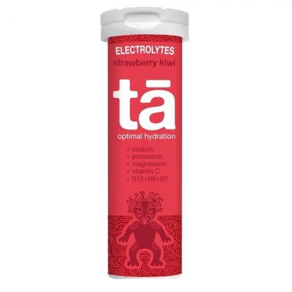 Tā Energy Hydratation Pastilles d'Électrolytes Fraise Kiwi 12 unités