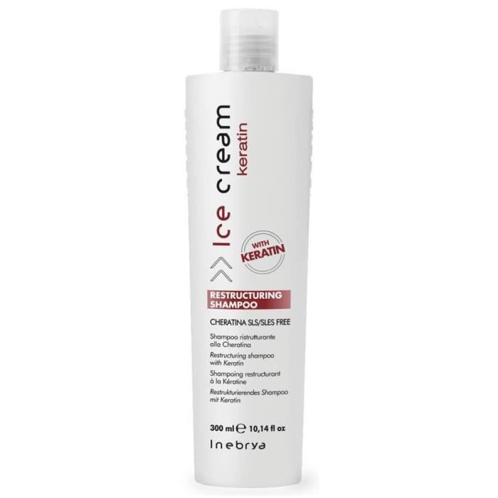 Inebrya Shampoing restructurant à la Kératine 300ml