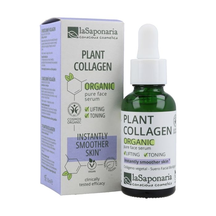Sérum visage La Saponaria - Collagène végétal actif - 30ml - Vegan