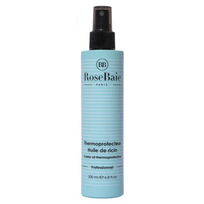 Spray thermoprotecteur à l'huile de hydratante de ricin 200 ml