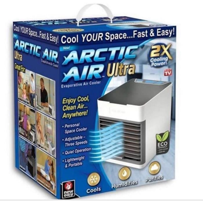 climatiseur mobile YQ Arctic Air Cooler X2 3 en 1 pour refroidissement et humidification et purification de l'air, connexion USB192